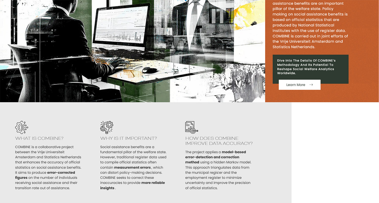 Vrije Universiteit-Amsterdam and Statistics Netherlands-Combine Project EU ERC-Research Council Dimitris Pavlopoulos